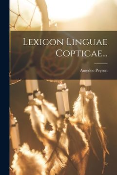 portada Lexicon Linguae Copticae... (en Latin)
