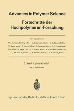 portada advances in polymer science 5/4 (in German)