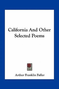 portada california and other selected poems (en Inglés)