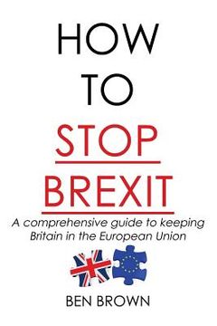 portada How to stop Brexit (en Inglés)