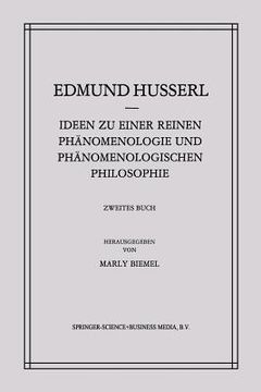 portada Ideen Zu Einer Reinen Phänomenologie Und Phänomenologischen Philosophie: Phänomenologische Untersuchungen Zur Konstitution