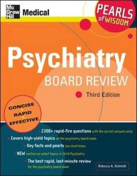 portada Psychiatry Board Review: Pearls of Wisdom, Third Edition (en Inglés)