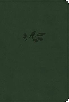 portada Nasb Large Print Compact Reference Bible, Olive Leathertouch (in English)