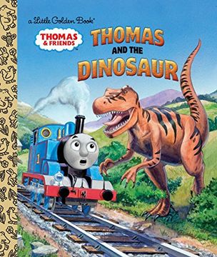 portada Thomas and the Dinosaur (Thomas & Friends) (Little Golden Book) (en Inglés)