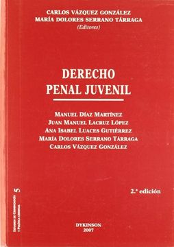 portada Derecho Penal Juvenil (in Spanish)