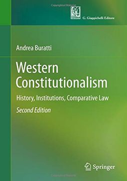 portada Western Constitutionalism: History, Institutions, Comparative law (en Inglés)