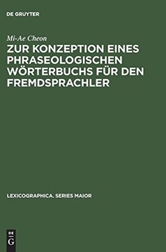 portada Zur Konzeption Eines Phraseologischen Wörterbuchs für den Fremdsprachler (en Alemán)