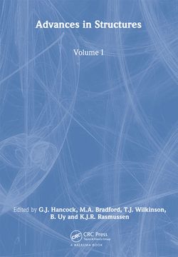 portada Advances in Structures, Volume 1: Proceedings of the Asscca 2003 Conference, Sydney, Australia 22-25 June 2003 (en Inglés)