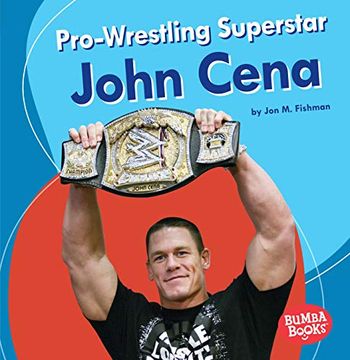 portada Pro-Wrestling Superstar John Cena (Bumba Books Sports Superstars) 