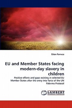 portada eu and member states facing modern-day slavery in children (en Inglés)