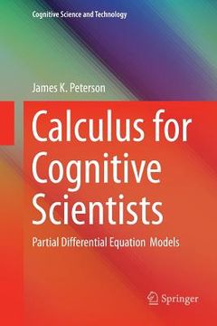 portada Calculus for Cognitive Scientists: Partial Differential Equation Models (in English)