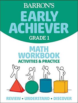 portada Barron's Early Achiever: Grade 1 Math Workbook Activities & Practice (en Inglés)