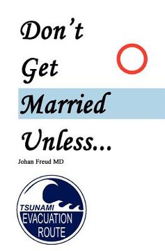 portada don't get married unless (en Inglés)