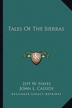 portada tales of the sierras (en Inglés)