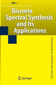 portada Discrete Spectral Synthesis and Its Applications (en Inglés)