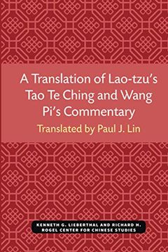 portada A Translation of Lao-Tzu'S tao te Ching and Wang Pi'S Commentary (Michigan Monographs in Chinese Studies) (en Inglés)