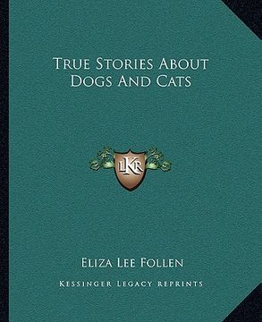 portada true stories about dogs and cats