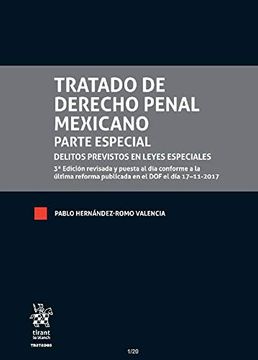 portada Tratado de Derecho Penal Mexicano Parte esp Tomo i y ii 3ed (in Spanish)