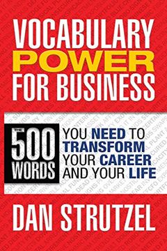 portada Vocabulary Power for Business: 500 Words you Need to Transform Your Career and Your Life (en Inglés)