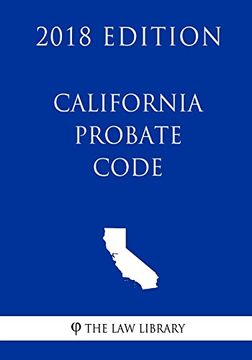 portada California Probate Code (en Inglés)