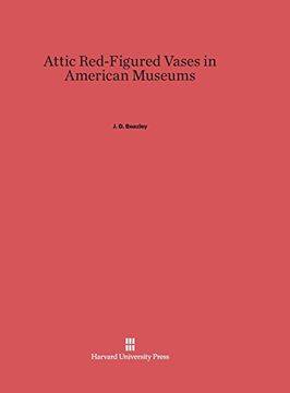 portada Attic Red-Figured Vases in American Museums (in English)