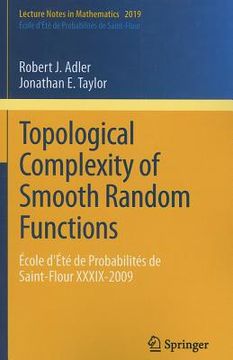 portada topological complexity of smooth random functions