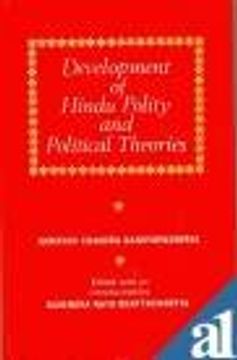 portada Development of Hindu Polity and Political Theories (en Inglés)