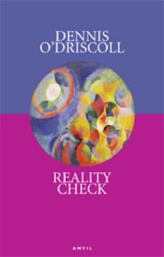 portada Reality Check de Dennis O'driscoll(Anvil Press)