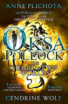 portada Oksa Pollock: The Heart of Two Worlds (Oksa Pollack 3)