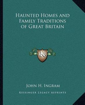 portada haunted homes and family traditions of great britain (in English)