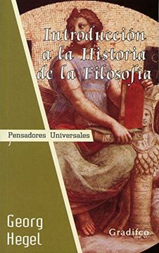 portada Introduccion a la Historia de la Filosofia (in Spanish)
