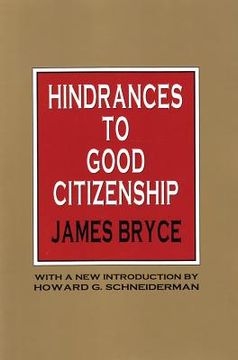 portada Hindrances to Good Citizenship