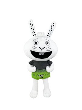 portada Merrymakers Creepy Pair of Underwear! Plush Rabbit, 14-Inches, Based on the Hilarious Creepy Series by Aaron Reynolds and Peter Brown
