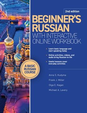 portada Beginner'S Russian With Interactive Online Workbook, 2nd Edition (in English)