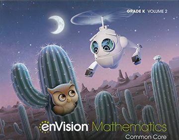 portada Envision Mathematics 2020 Common Core Student Edition Grade k Volume 2 (en Inglés)