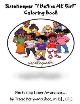 portada SistaKeeper I Define Me Girls Coloring Activity Book (en Inglés)