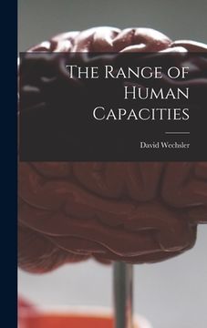 portada The Range of Human Capacities (en Inglés)
