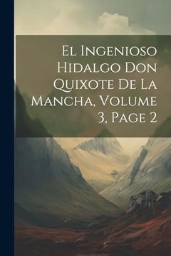 portada El Ingenioso Hidalgo don Quixote de la Mancha, Volume 3, Page 2 (in Spanish)