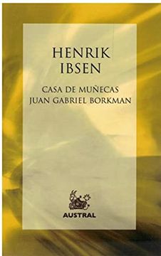 portada Casa de Muñecas. Juan Gabriel Borkman