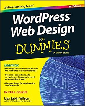 portada WordPress Web Design For Dummies
