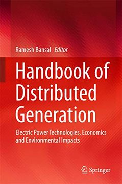 portada Handbook of Distributed Generation: Electric Power Technologies, Economics and Environmental Impacts