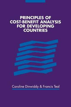 portada Principles of Cost-Benefit Analysis for Developing Countries 