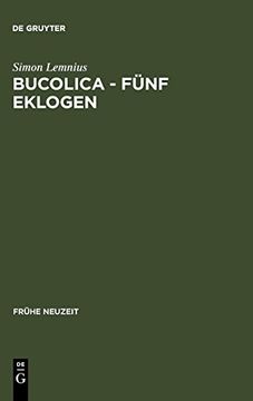portada Bucolica: Fèunf Eklogen (en Alemán)