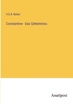 portada Constantine - Das Geheimniss (en Alemán)