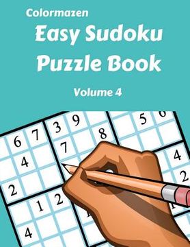 portada Easy Sudoku Puzzle Book Volume 4 (en Inglés)