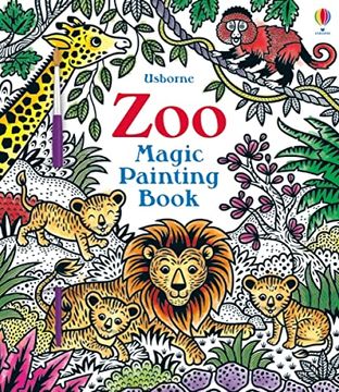 portada Zoo Magic Painting Book (Magic Painting Books) (en Inglés)