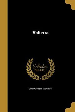 portada Volterra (en Italiano)