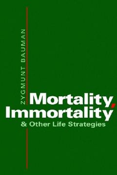 portada mortality, immortality and other life strategies (in English)