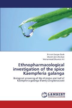 portada Ethnopharmacological Investigation of the Spice Kaempferia Galanga