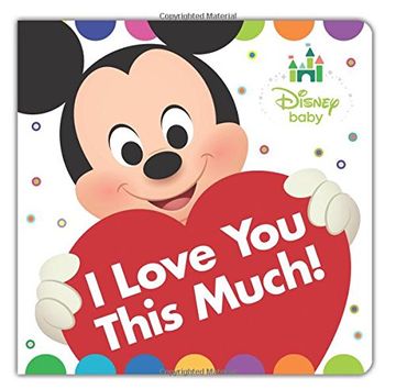 portada Disney Baby i Love you This Much! (en Inglés)